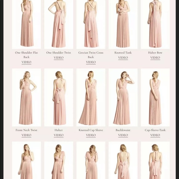 NWT BHLDN TWOBIRDS GINGER CONVERTIBLE DRESS SIZE B Z25-13 - Picture 4 of 4